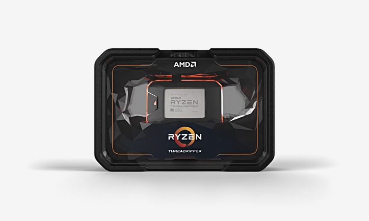 Ryzen Threadripper 2990WX in packaging